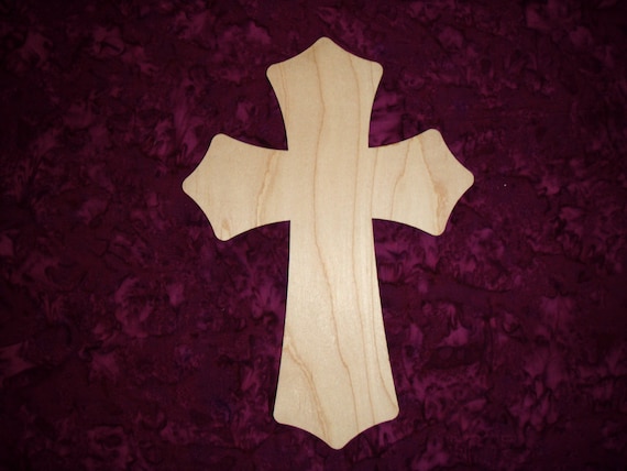 Unfinished Wooden Cross Crafts