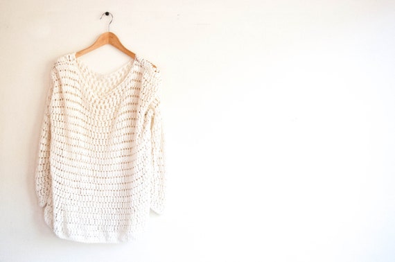 pullover crochet lace pattern fit DIY crochet Loose   CROCHET easy, pattern  PATTERN women sweater,