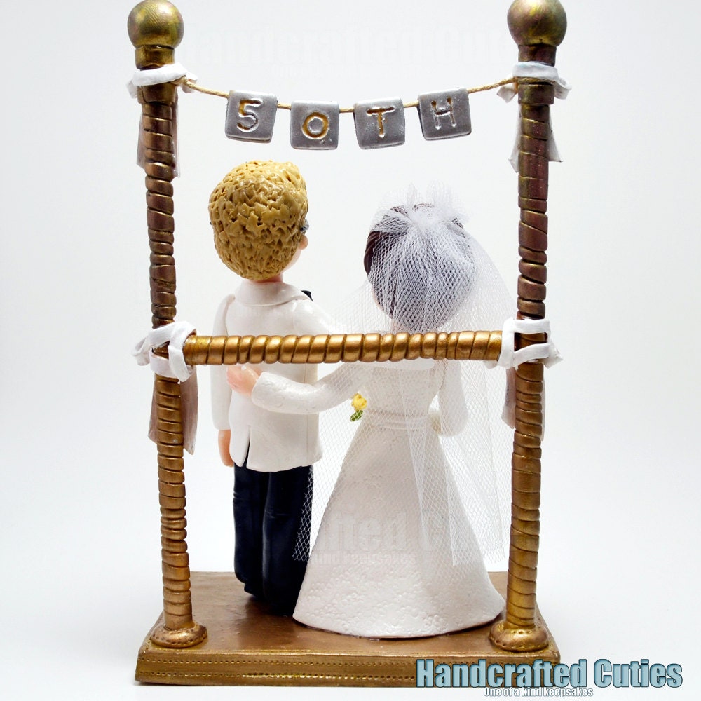 Handmade Polymer Clay Wedding/Anniversary by HandcraftedCuties