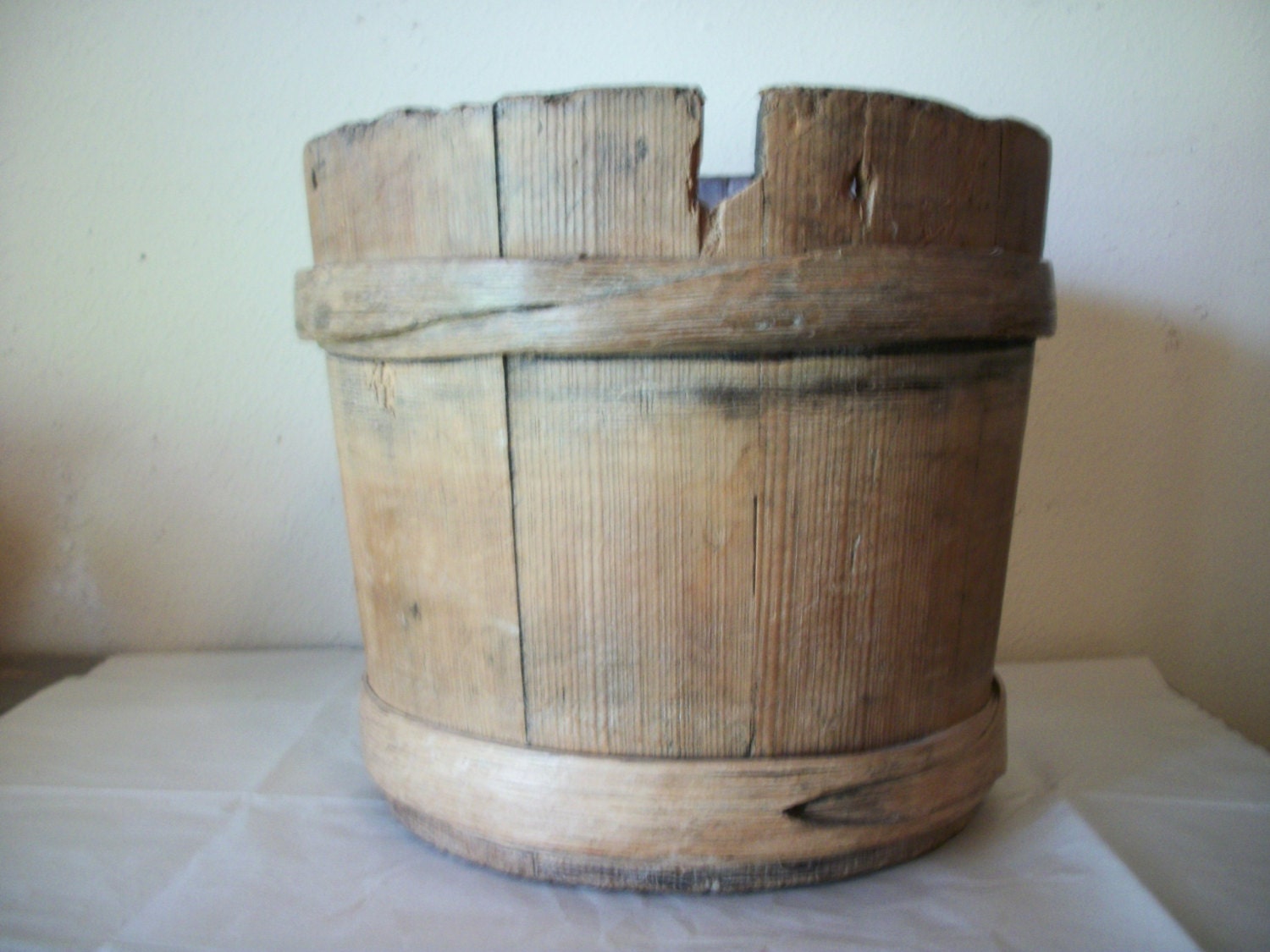 Antique Amish Water Bucket