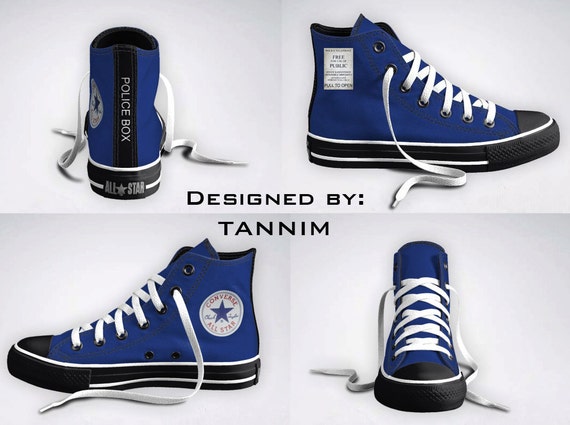 doctor who red converse