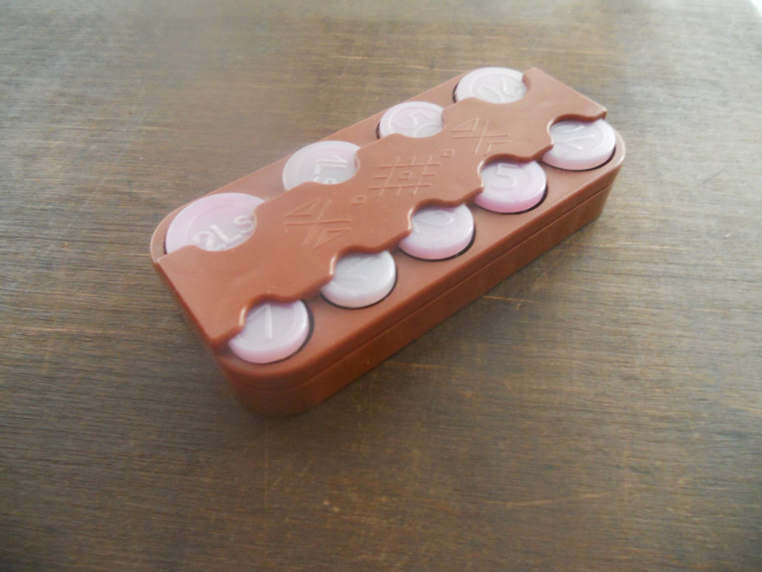 Vintage Soviet coin holder Plastic coin purse by TasteVintage