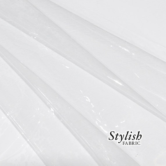 30 Gauge Clear Vinyl PVC 1 Yard Style 990CLEARVINYL30