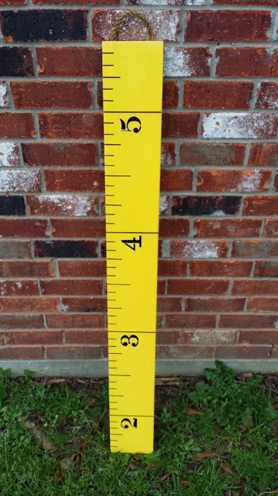 Custom Growth Chart Tape Measure Growth Chart by RouxBeeLu