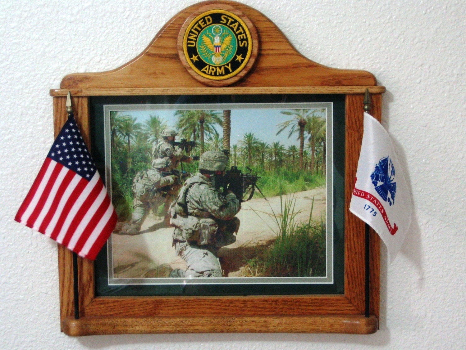 CUSTOM crafted Army PICTURE FRAMES