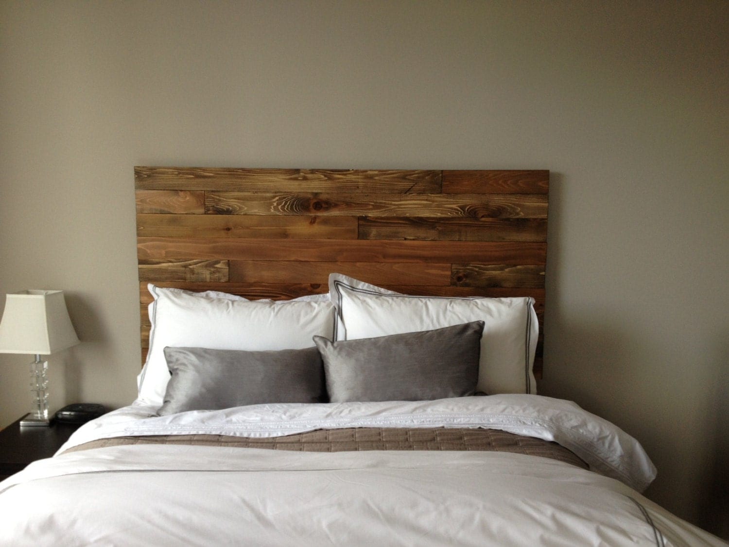 Cedar Barn Wood Style Headboard KING SIZE Handmade In