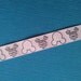Minnie Mouse Words in Baby Pink 7/8 Grosgrain Ribbon image.