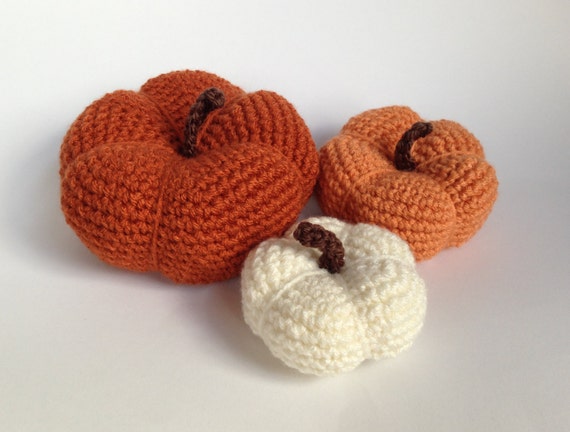 Crochet Pumpkin - Pumpkin - Halloween - Thanksgiving Decor - Holiday Decor - Photo Prop - Fall Decor