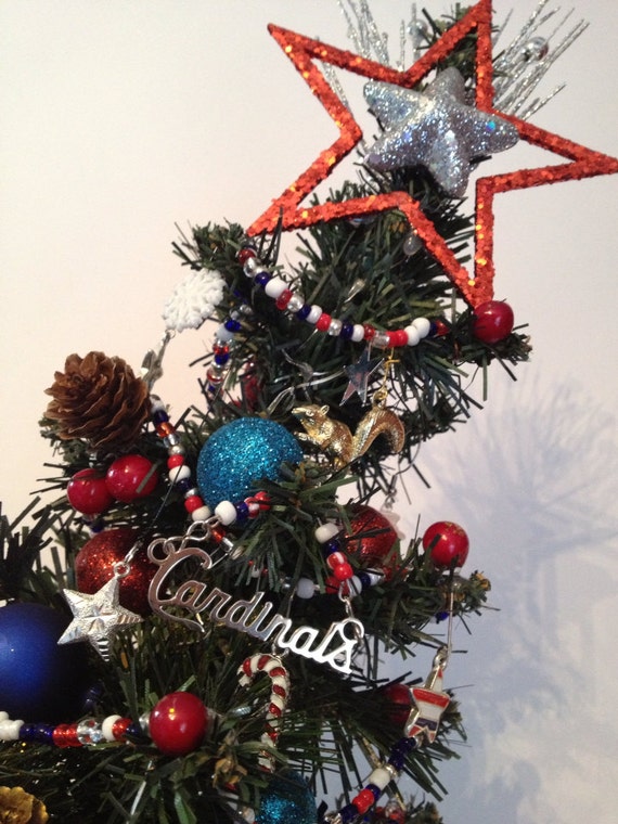 handmade christmas tree st louis cardinals by handmade christmas tree st louis cardinals by