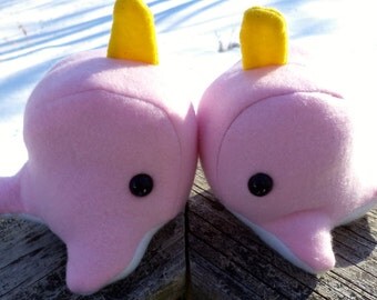 kawaii narwhal plush