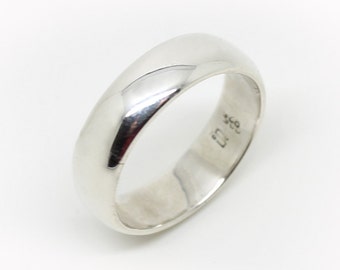 Greek Ring Silver Wedding Ring in a Greek Style . by Shlomzion