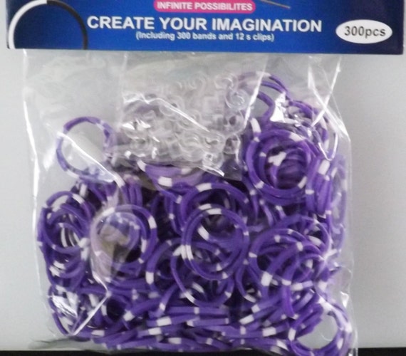 Rainbow loom poker chips