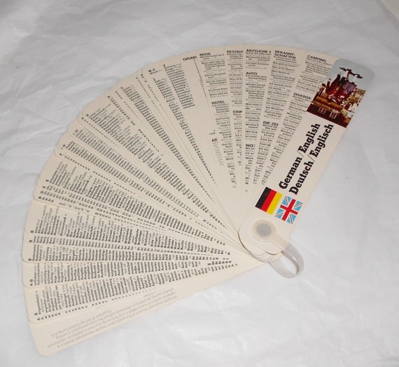 ... Language translator learn German and Dutch vintage travel guide 1975
