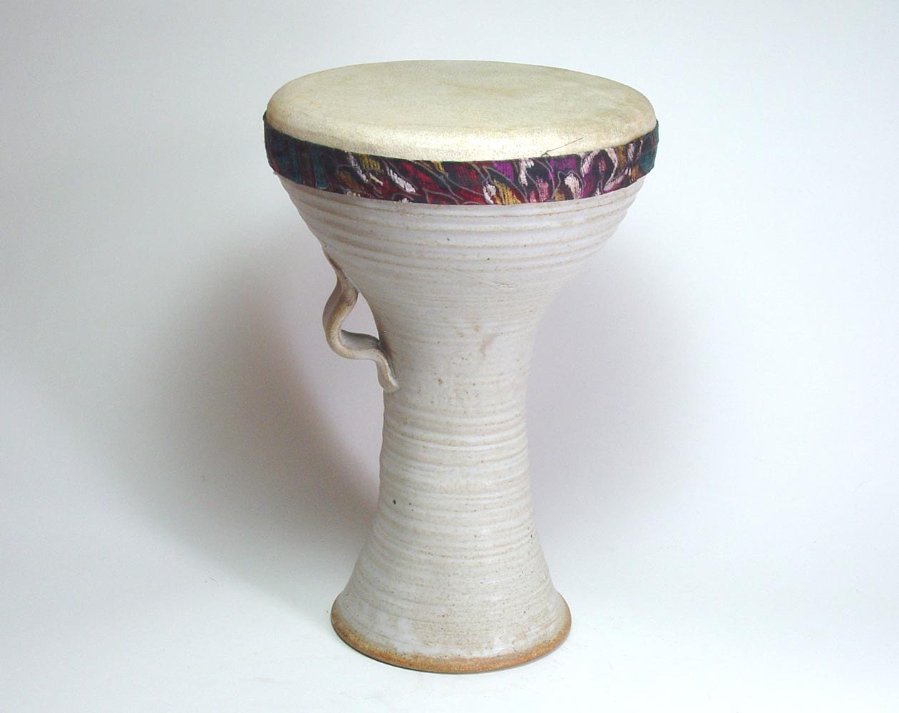 Stoneware Pottery Doumbek Darbuka Belly Dance by Artifactorium