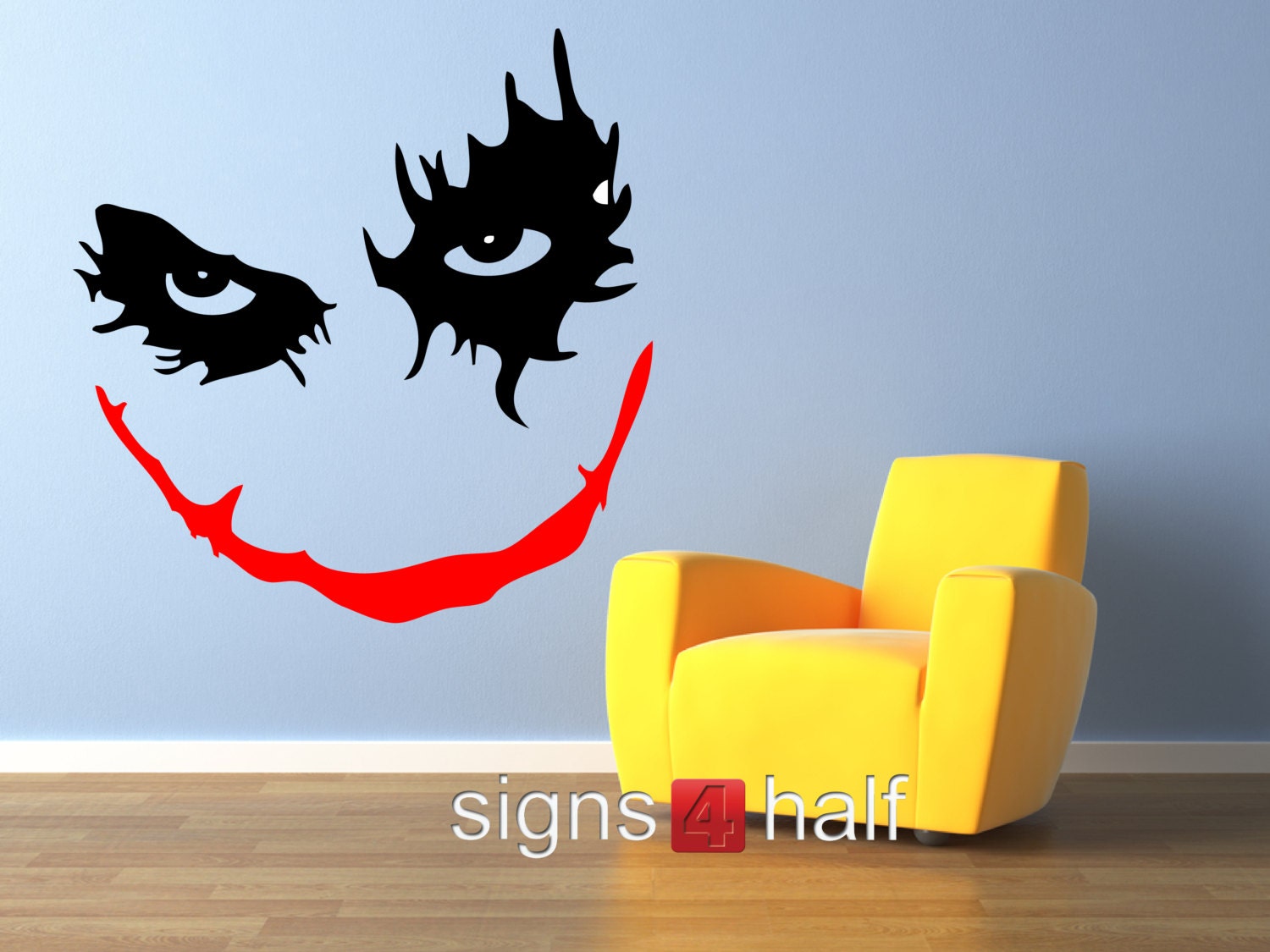 The Joker From Batman Wall Art Decor Decal