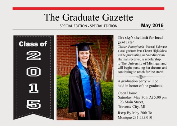 Examples Of High School Graduation Invitations 4