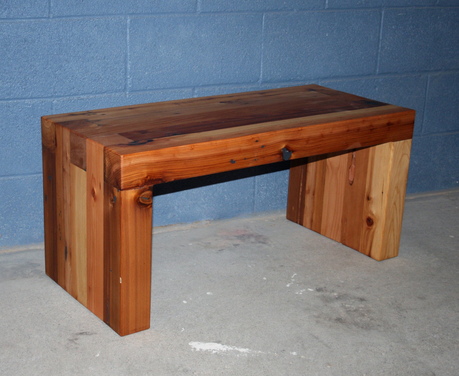 the Box Joint Bench / Coffee Table 36 made from