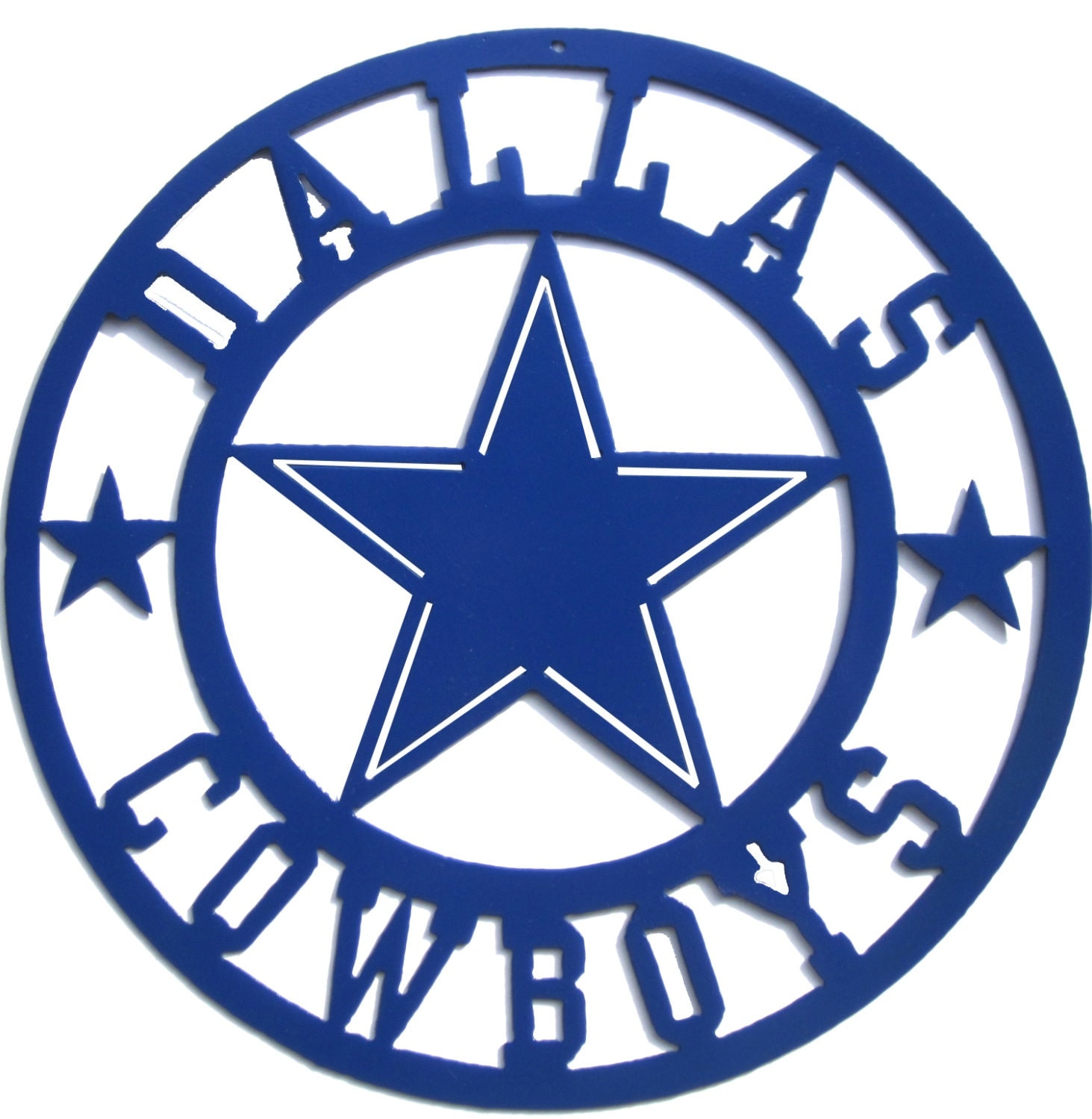 Dallas Cowboys Sign Metal