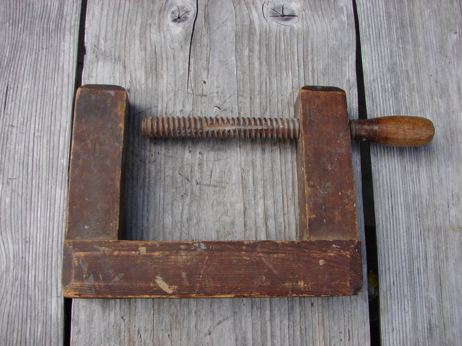 Wood Working Wood clamps antique