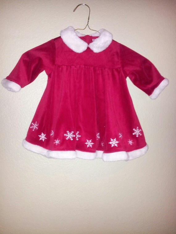 Christmas Dress Size 9 Months