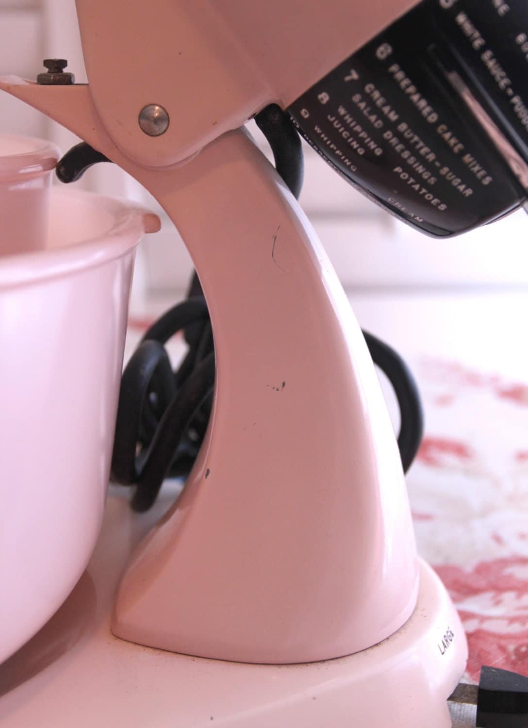 Beautiful Vintage 1950's Pink Sunbeam Mixmaster Mixer