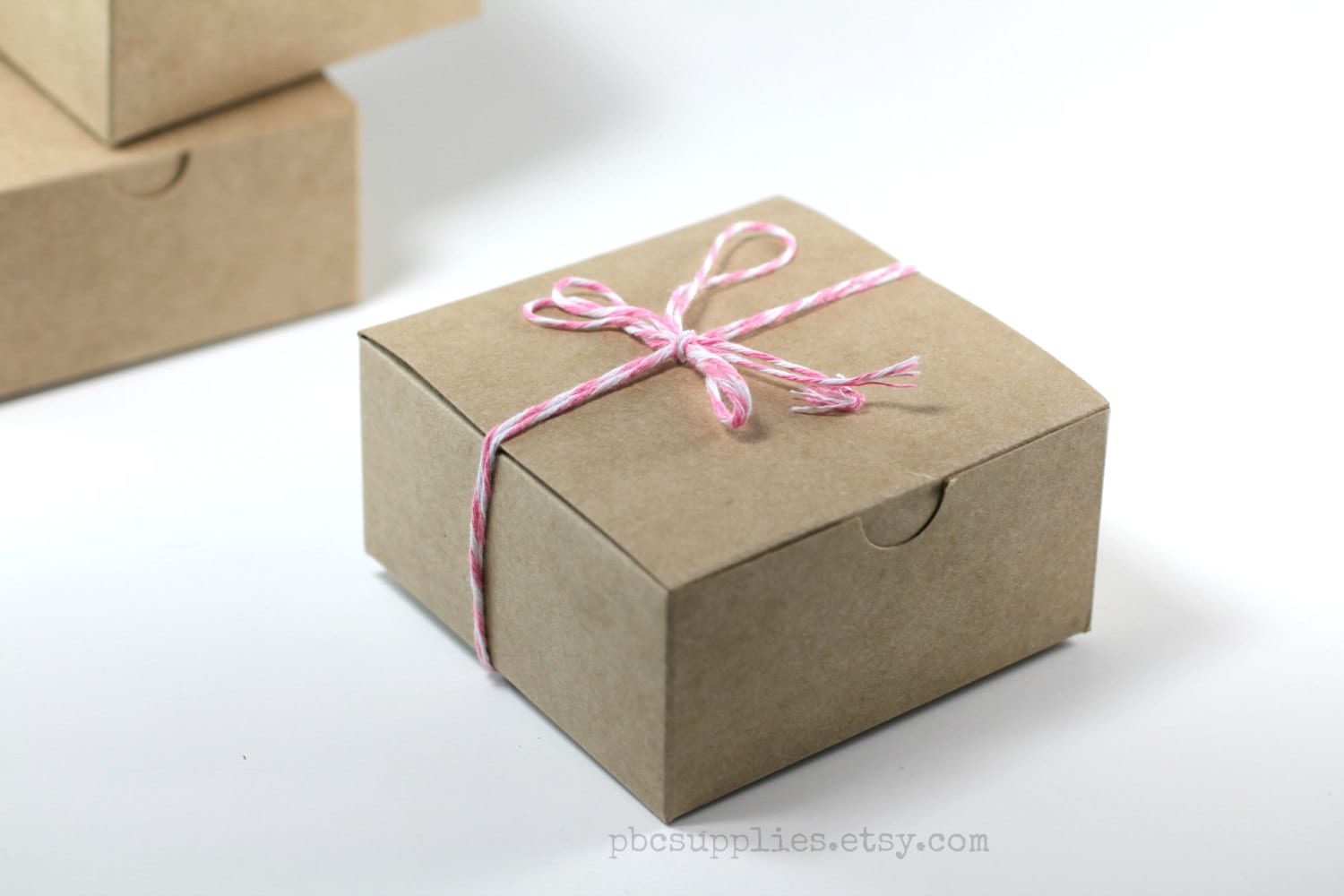 box 25 PBCSupplies Jewelry Kraft boxes Box Box Paper favor paper Boxes Brown  Gift kraft by