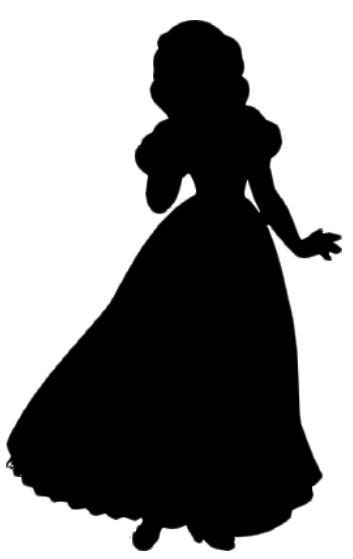 Download Snow White Silhouette Decal by NerdVinyl on Etsy