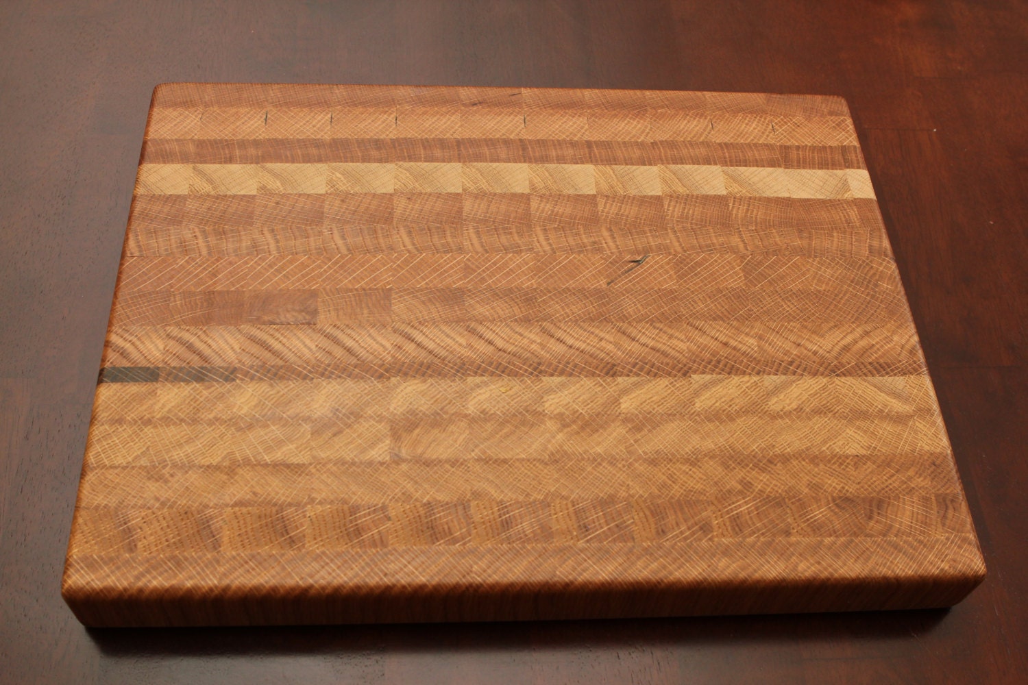 Handmade End Grain Solid Quarter Sawn Oak by Legalwoodworks