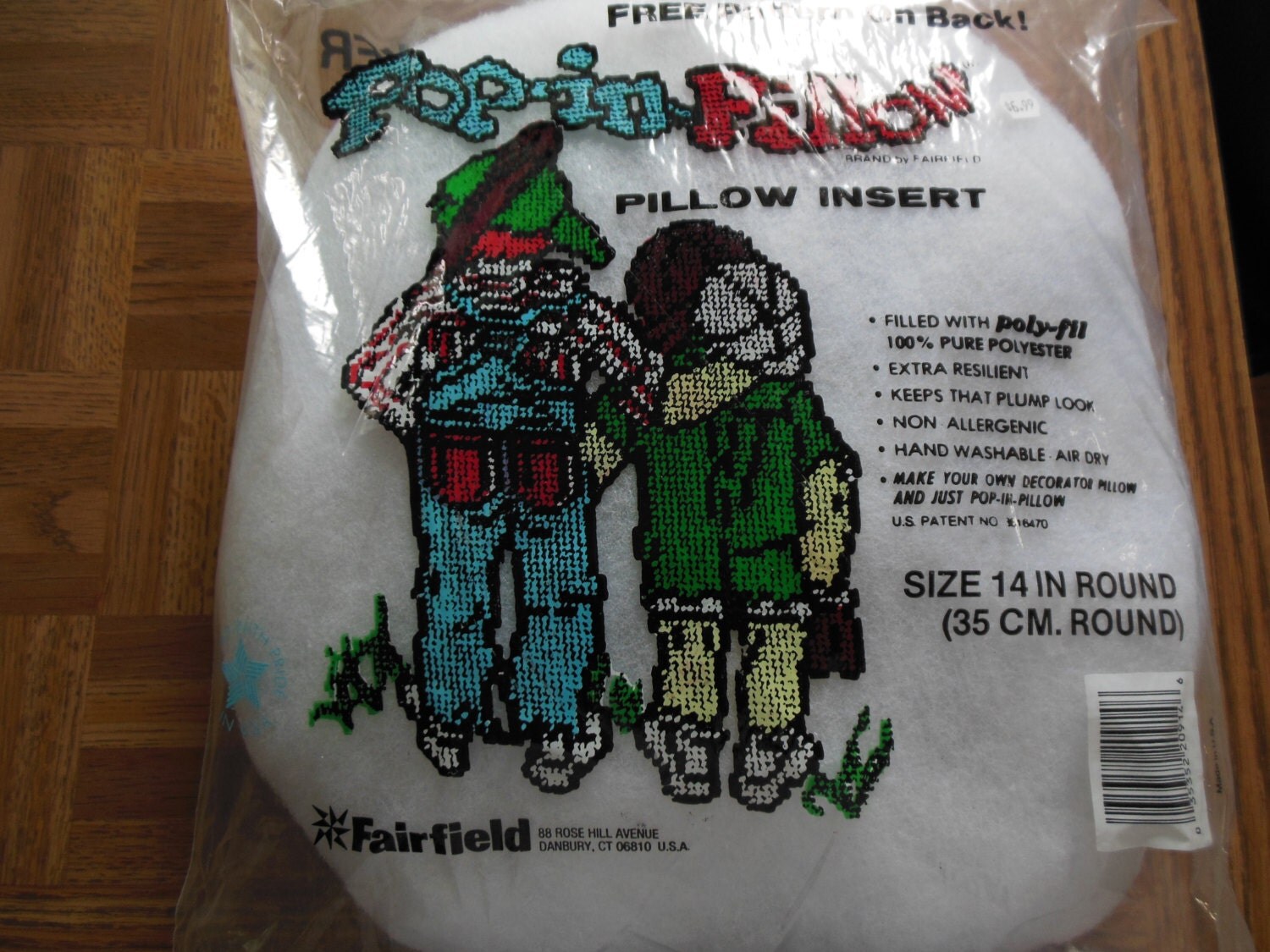 Pillow Form or Pillow Insert 14 inch round