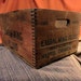 Vintage Wooden Embalming Fluid Box