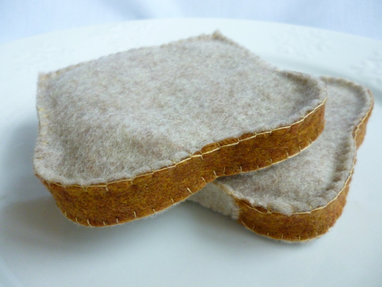 Felt Bread Slice Felt Toast choose from one piece or 2