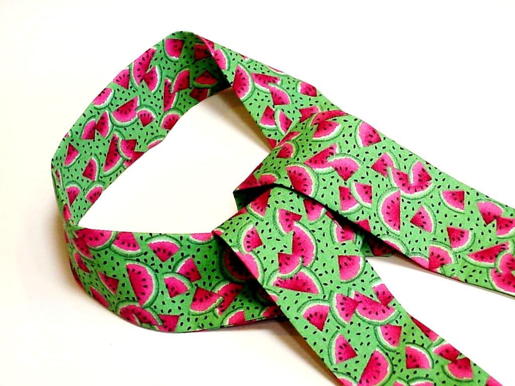 Watermelon Cooling Scarf Gel Neck Cooler Stay Cool Tie