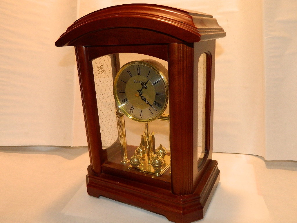 Nordale Mantel Clock by Bulova