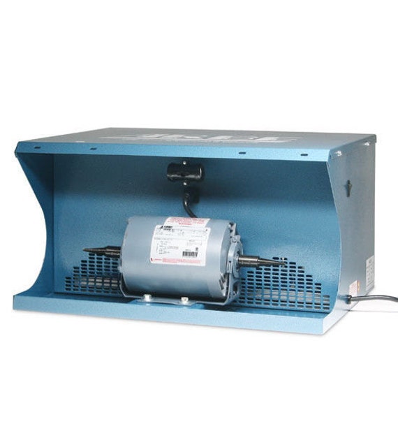 Dust collector jewelry polishing buffing with 1/2 hp double