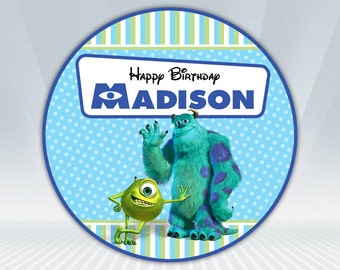 Monster Inc Birthday Sign