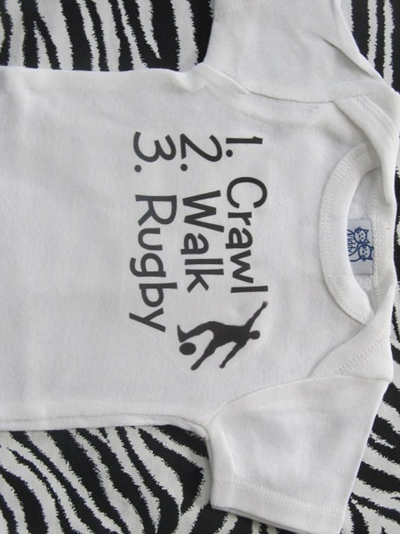 rugby baby one piece rugby baby bodysuit rugby baby outfit
