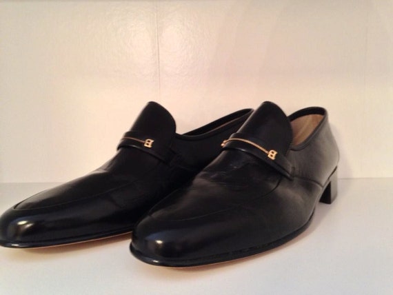 Items similar to Men Size 9.5 Black Bally Berido Dress Shoes. Only worn ...