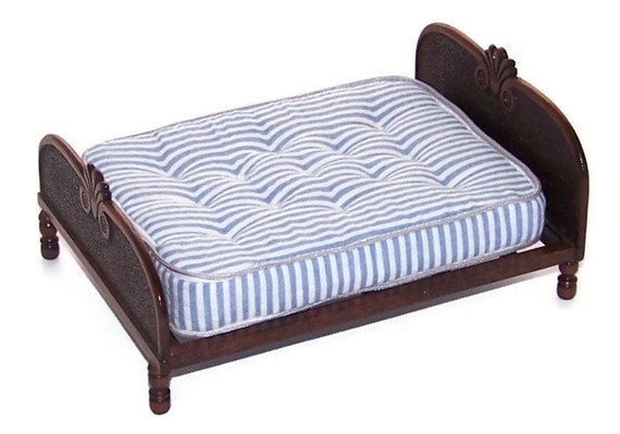 Dollhouse mattress One Inch Scale  Small by WhimsyWooMiniatures