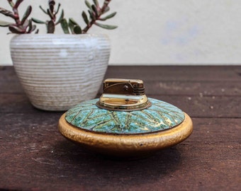 Vintage retro ceramic Mid Century West Germany lighter