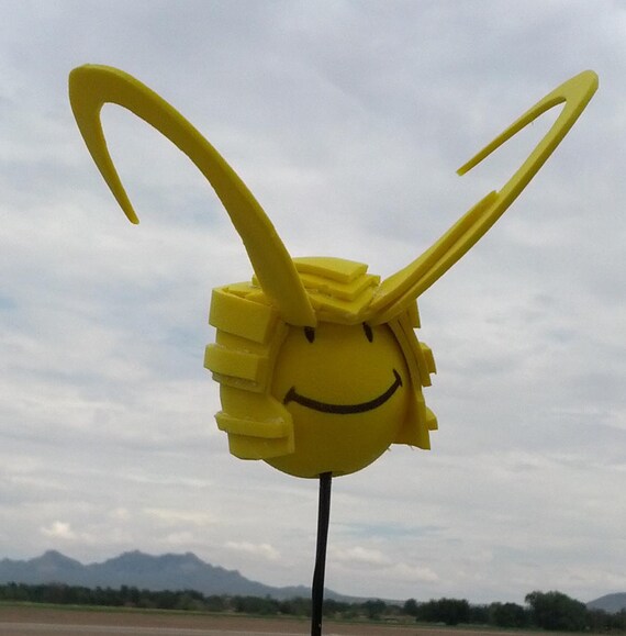 Loki Antenna Aerial Topper Handmade by PhoenixFireArt on Etsy