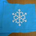 Snowflake Quilt Applique Pattern Design