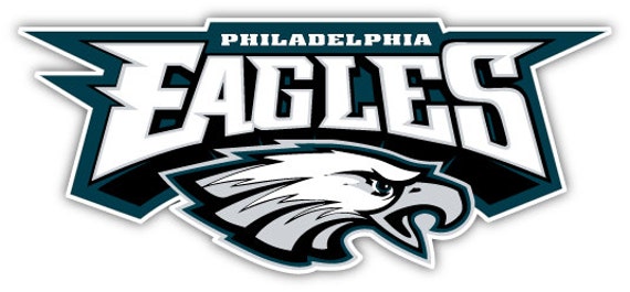 Philadelphia Eagles NFL Football sticker decal 6 x