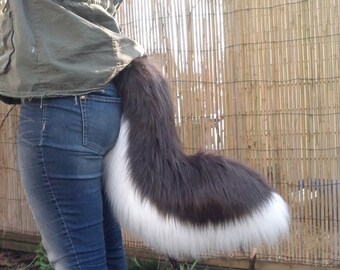 Curved Canine Costume Tail