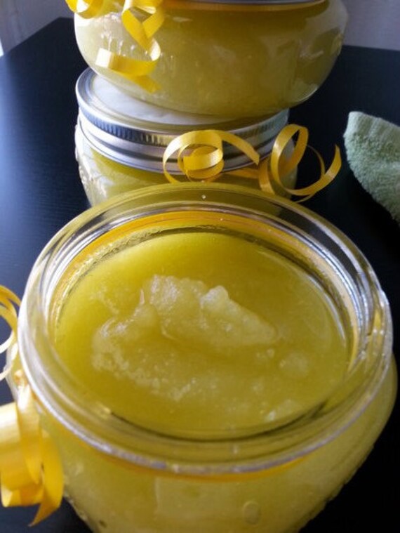 Items similar to Lemon Sugar Facial Scrub on Etsy