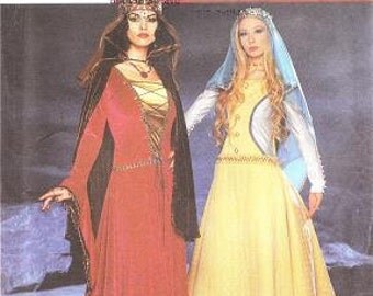 Simplicity 9758 Misses' Medieval Costume Pattern