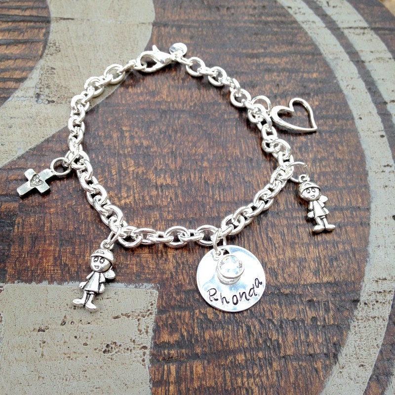 YEEQIN Love Between A Grandmother And Grandson Is Forever Charm Bracelet