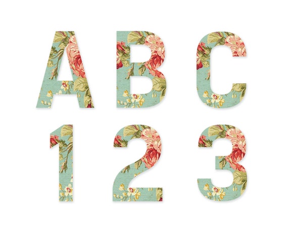 vintage numbers clipart - photo #25