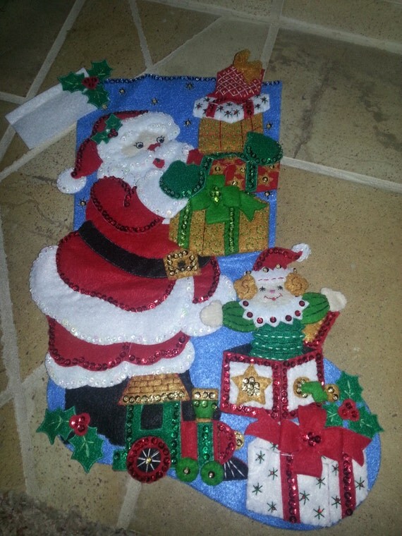 Handmade Bucilla Christmas Stocking Gifts by ChristmasHomemade