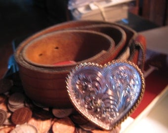 STERLING SILVER HEART Belt -Give Her Your Heart