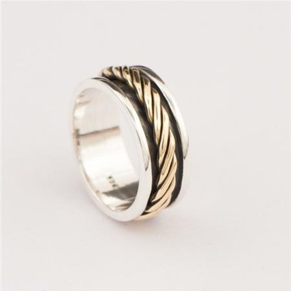 Dia Spinner Ring Meditation Ring Anti Stress Ring Three